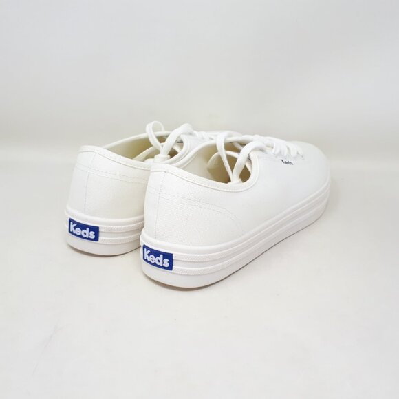 Keds Breezie Canvas All White Casual Champion Shoe Sneaker Womens 9 US WF65859 - Picture 5 of 12